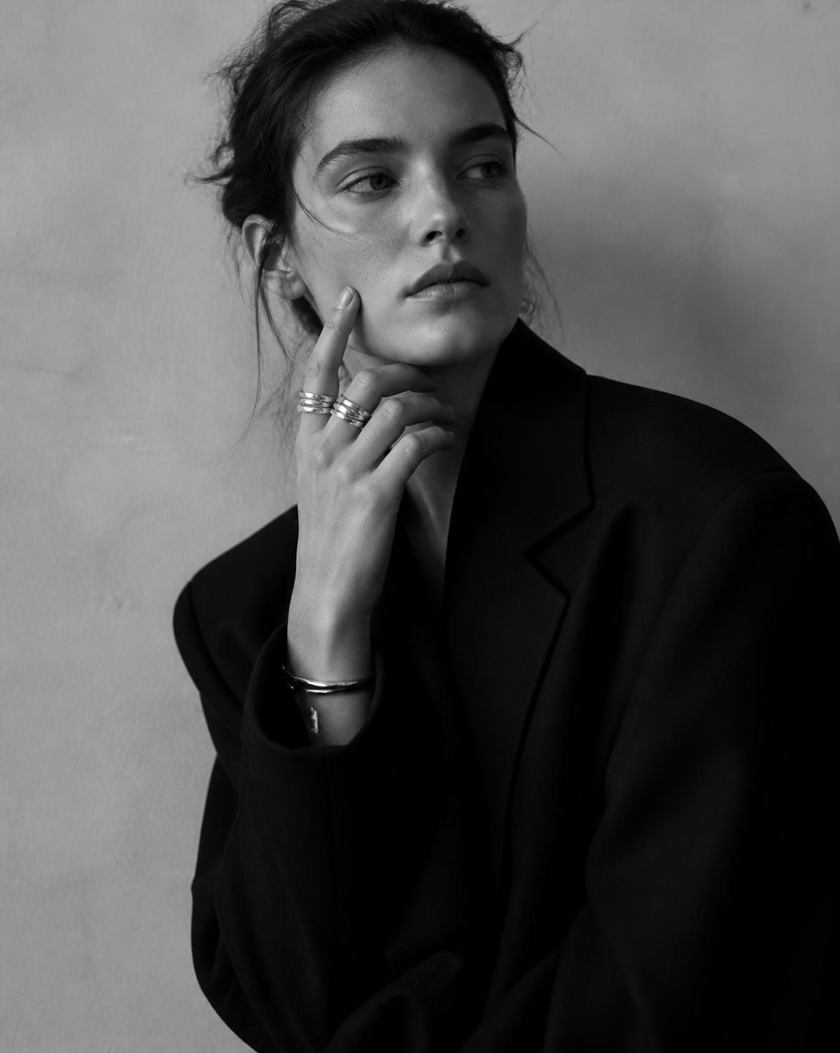 Black and white LUEL campaign photograph